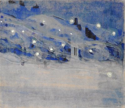 Sparks III, 1906. tekijältä Mikalojus Konstantinas Čiurlionis