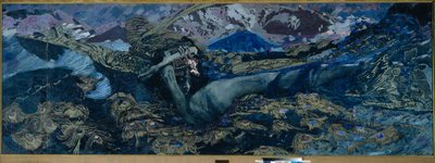 Demon Cast Down, 1902 tekijältä Mikhail Aleksandrovich Vrubel