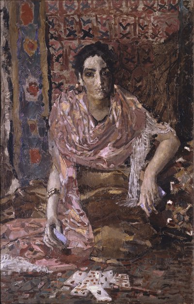 Ennustaja, 1895 tekijältä Mikhail Aleksandrovich Vrubel