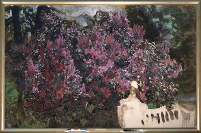 Lilacs (Lilacs) - maalaus Mihail Aleksandrovich Vrubel (Vrubel) (1856-1910), öljy kankaalle tekijältä Mikhail Aleksandrovich Vrubel