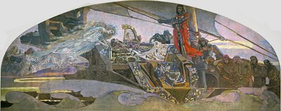 Unelmien prinsessa Kaukainen prinsessa, 1896 tekijältä Mikhail Aleksandrovich Vrubel