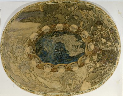 Sadko, 1899-1900 tekijältä Mikhail Aleksandrovich Vrubel