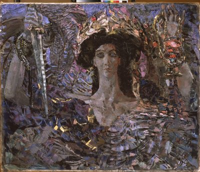 Kuusisiipinen serafi (Azrael) 1904 tekijältä Mikhail Aleksandrovich Vrubel
