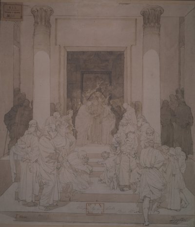 Joosefin ja Marian kihlaus tekijältä Mikhail Aleksandrovich Vrubel
