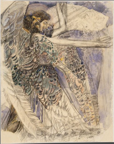 Serafi, 1904-1905. tekijältä Mikhail Aleksandrovich Vrubel