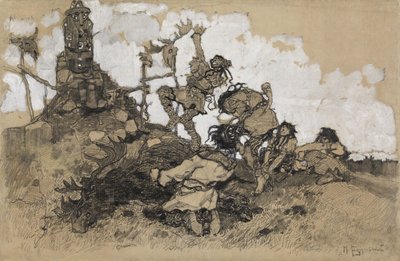 Epäjumalien palvominen tekijältä Mikhail Dmitrievich Ezuchevsky