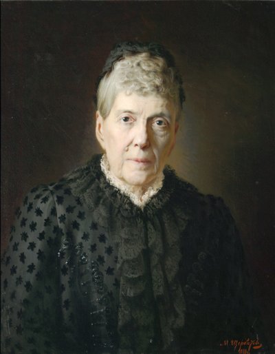 Muotokuva kreivitär E.L. Kochubei, 1888 tekijältä Mikhail Lazarevich Shcherbatov