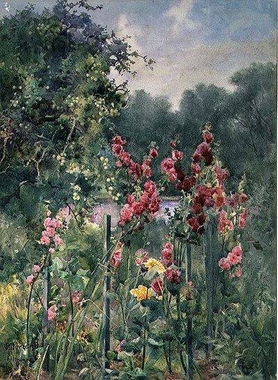 Hollyhocks tekijältä Mildred Anne Butler