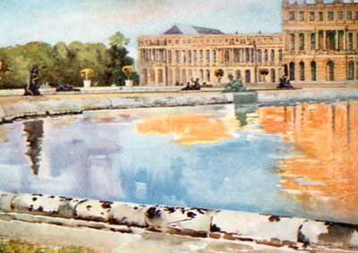 Palatsin pohjoinen siipi Parterre d