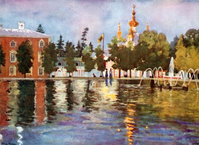 Tsaarin kirkko, Peterhof tekijältä Mima Nixon