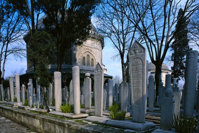 Suleiman I Suuren (1494-1566) hauta, Süleymaniye-moskeija tekijältä Mimar Sinan
