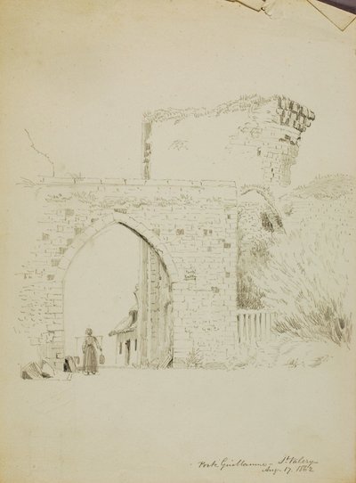 Porte Guillaume, St Valery tekijältä Miner Kilbourne Kellogg