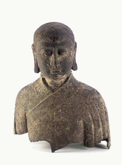 Lohanin pää ja rintakuva (rauta) tekijältä Ming Dynasty Chinese School