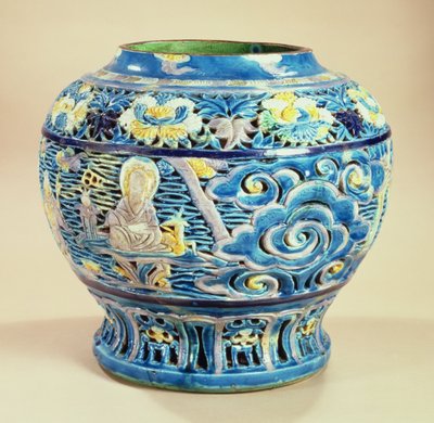 Suuri maljakko, Ming-dynastia tekijältä Ming Dynasty Chinese School