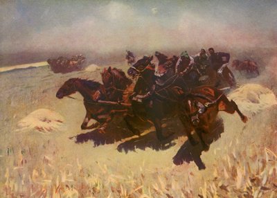 Tachanka (värilitro) tekijältä Mitrofan Borisovic Grekov