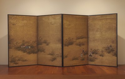 Kohtaus Isen tarinoista tekijältä Mitsuyoshi (Kyuyoku) (1539 1613) Tosa