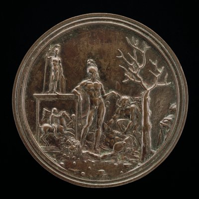 Daavid voitti Goljatin, 1507 tai ennen. tekijältä Moderno