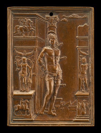 Saint Sebastian, 1400-luvun loppu - 1500-luvun alku. tekijältä Moderno