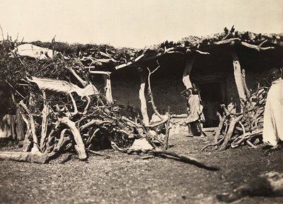 Imperiumin rakentaminen fasistisella aikakaudella: Abessinian kota, 5.9.1936 (mv/v kuva) tekijältä Modestino Baldinetti