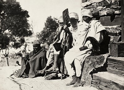 "Imperiumin rakentaminen" fasistisella aikakaudella: Meschinin alkuasukkaat, 9.5.1936 (m/v kuva) tekijältä Modestino Baldinetti