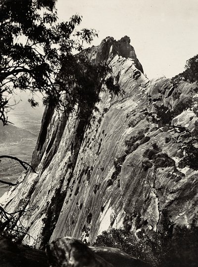 Imperiumin rakentaminen fasismin aikana: Mount Bianco, Zaad Amba, 09/05/1936 (s/w-kuva). tekijältä Modestino Baldinetti