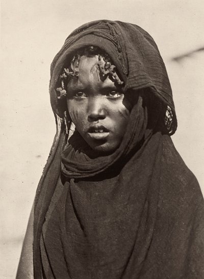 Imperiumin rakentaminen fasistien aikana: Dancalin nainen, 09/05/1936 (s/w-kuva). tekijältä Modestino Baldinetti