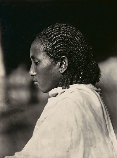 Imperiumin rakentaminen fasistisella aikakaudella: Abessinialainen nainen, 5.9.1936 (mv/v kuva) tekijältä Modestino Baldinetti