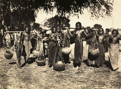 Imperiumin rakentaminen fasistisella aikakaudella: Cunaman veden kantajat, 5.9.1936 (mv/w kuva) tekijältä Modestino Baldinetti
