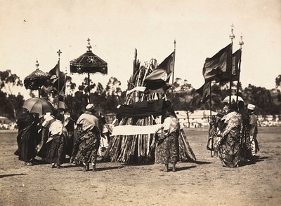 Imperiumin rakentaminen fasistisella aikakaudella: festivaali, damerà, 5.9.1936 (mv/w kuva) tekijältä Modestino Baldinetti