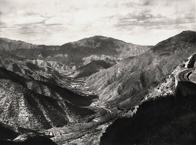 Imperiumin rakentaminen fasistisella aikakaudella: Dorfun laakso, 9.5.1936 (mv/v kuva) tekijältä Modestino Baldinetti
