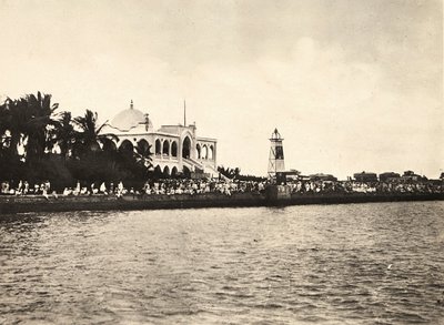 Imperiumin rakentaminen fasistisella aikakaudella: Massauan kaupungintalo, 9.5.1936 (mv/v kuva) tekijältä Modestino Baldinetti