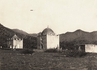 Imperiumin rakentaminen fasismin aikana: pyhien muslimien hauta, 09/05/1936 (s/w-kuva) tekijältä Modestino Baldinetti