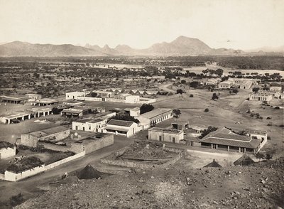 Imperiumin rakentaminen fasistisella aikakaudella: näkymä Agordatista, 9.5.1936 (mv/v kuva) tekijältä Modestino Baldinetti