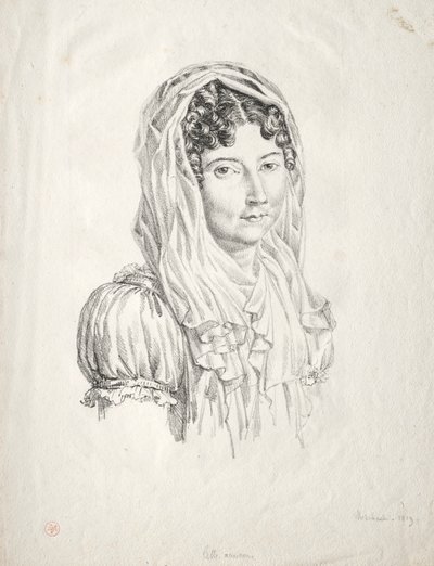 Naisen muotokuva tekijältä Moisbach