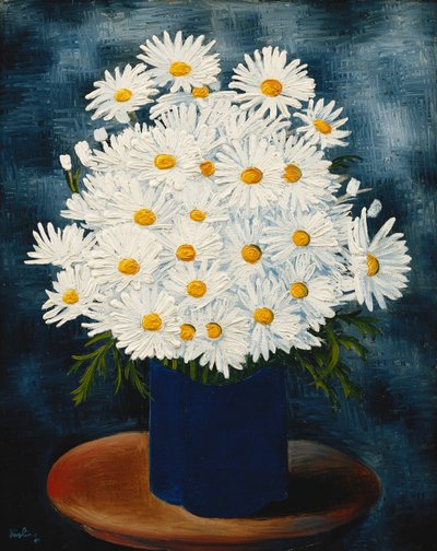 Päivänkakkaroiden kimppu; Bouquet de Marguerites (Marguerites-kimppu) tekijältä Moise Kisling