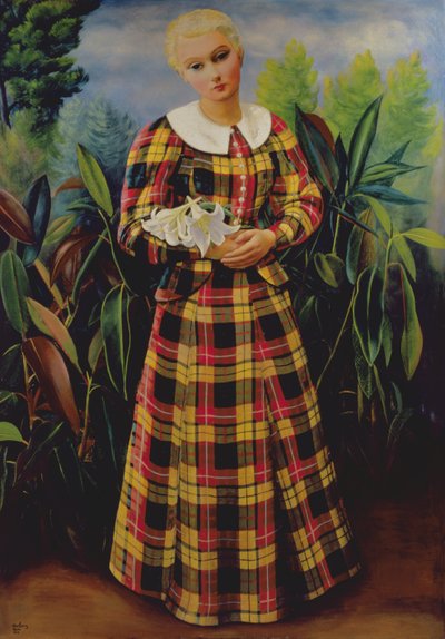 Colette de Jouvenel, lempinimeltään Bel-Gazou. tekijältä Moise Kisling