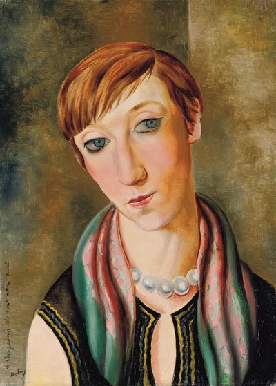 Madame Renee Kislingin muotokuva tekijältä Moise Kisling