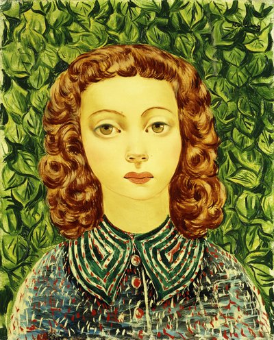 Nuoren naisen muotokuva; Portrait de Jeune Femme (Nuoren naisen muotokuva) tekijältä Moise Kisling