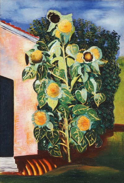 Auringonkukat; Les Tournesols tekijältä Moise Kisling