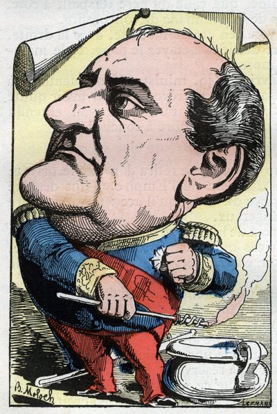 Prinssi Napoleon Joseph Charles Paul Bonaparten (1822-1891) muotokuva tekijältä Moloch