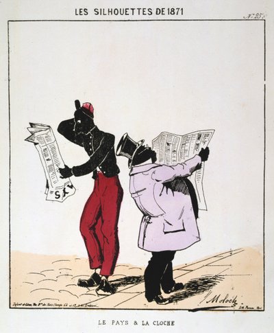 Maa ja kello, 1871 tekijältä Moloch