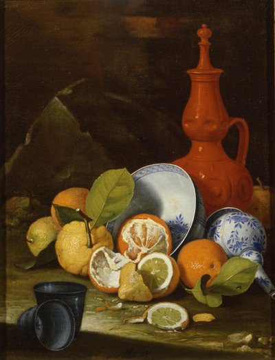 Bucchero, porcellana, taronges i llimones, 1706 finlandès tekijältä Monari