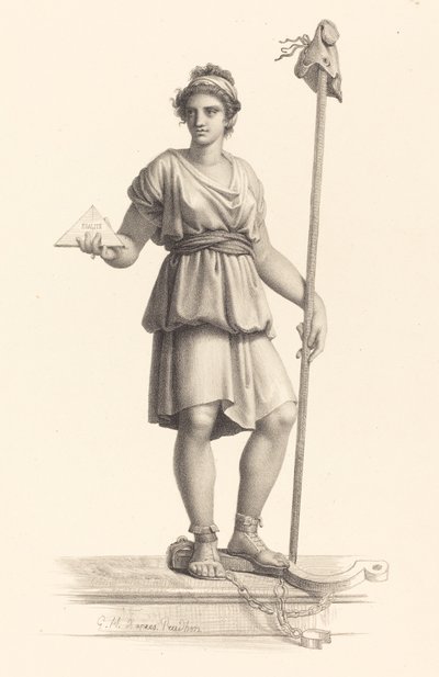 República francesa finlandesa tekijältä Monogrammist G.H. after Pierre Paul Prud