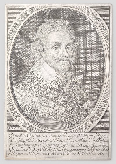 Ernst van Nassaun muotokuva tekijältä Monogrammist HW
