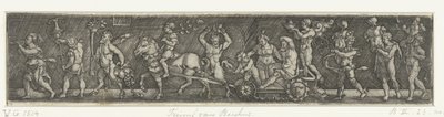 Triomf van Bacchus tekijältä Monogrammist VG