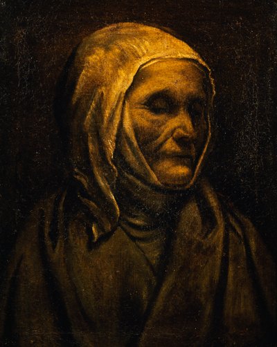 Pyhän Angela Mericin muotokuva tekijältä Moretto da Brescia