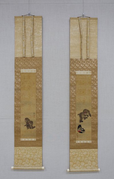 Monkeys at Play, 1700-luvun loppu - ennen vuotta 1807. tekijältä Mori Sosen