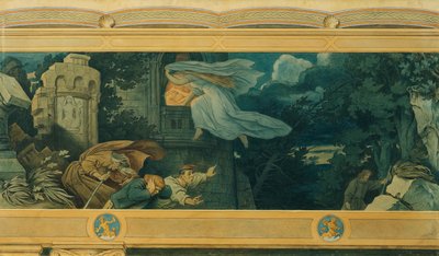 La bella Melusina: IX. Acabat del dolor de la mare de Melusine tekijältä Moritz Ludwig von Schwind