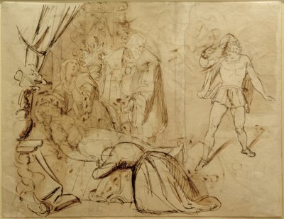 Studie für eine Märchensene tekijältä Moritz Ludwig von Schwind