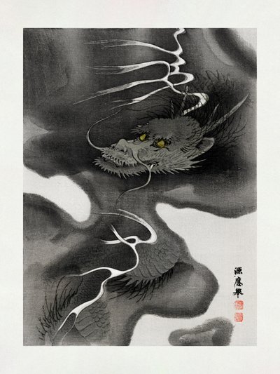 Dragon Envelope (1809–1892) tekijältä Morizumi Tsurana